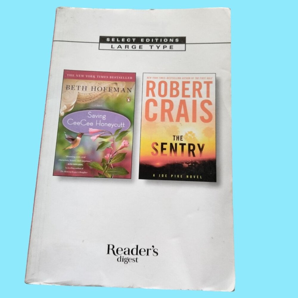 Readers Digest The Sentry Crais Saving CeeCee Honeycutt Hoffman Large Type Book
